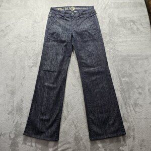 NFY Notify Jeans Womens Size 25 (27x31) Dark Wash Bootcut No 163 Made in Italy